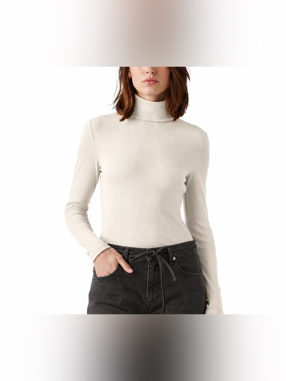 Levi's® Ribbed Turtleneck